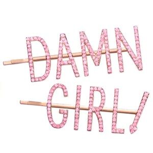 ❤️Too Faced Hair Pin Set “DAMN GIRL”